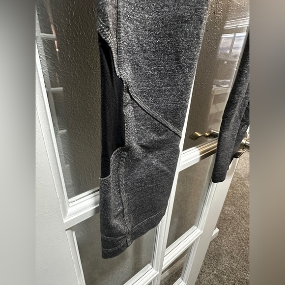 Lululemon Pace Rival Crop Heathered Black/Heathered Slate - Picture 16 of 16